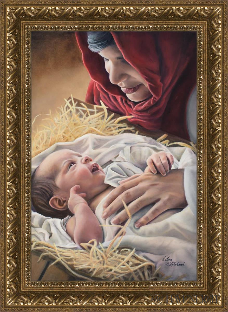 Love Open Edition Canvas / 16 X 24 Gold 21 3/4 29 Art