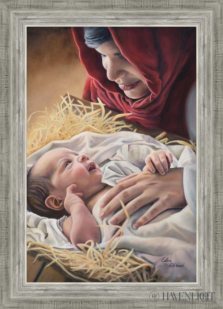 Love Open Edition Canvas / 16 X 24 Silver 20 3/4 28 Art