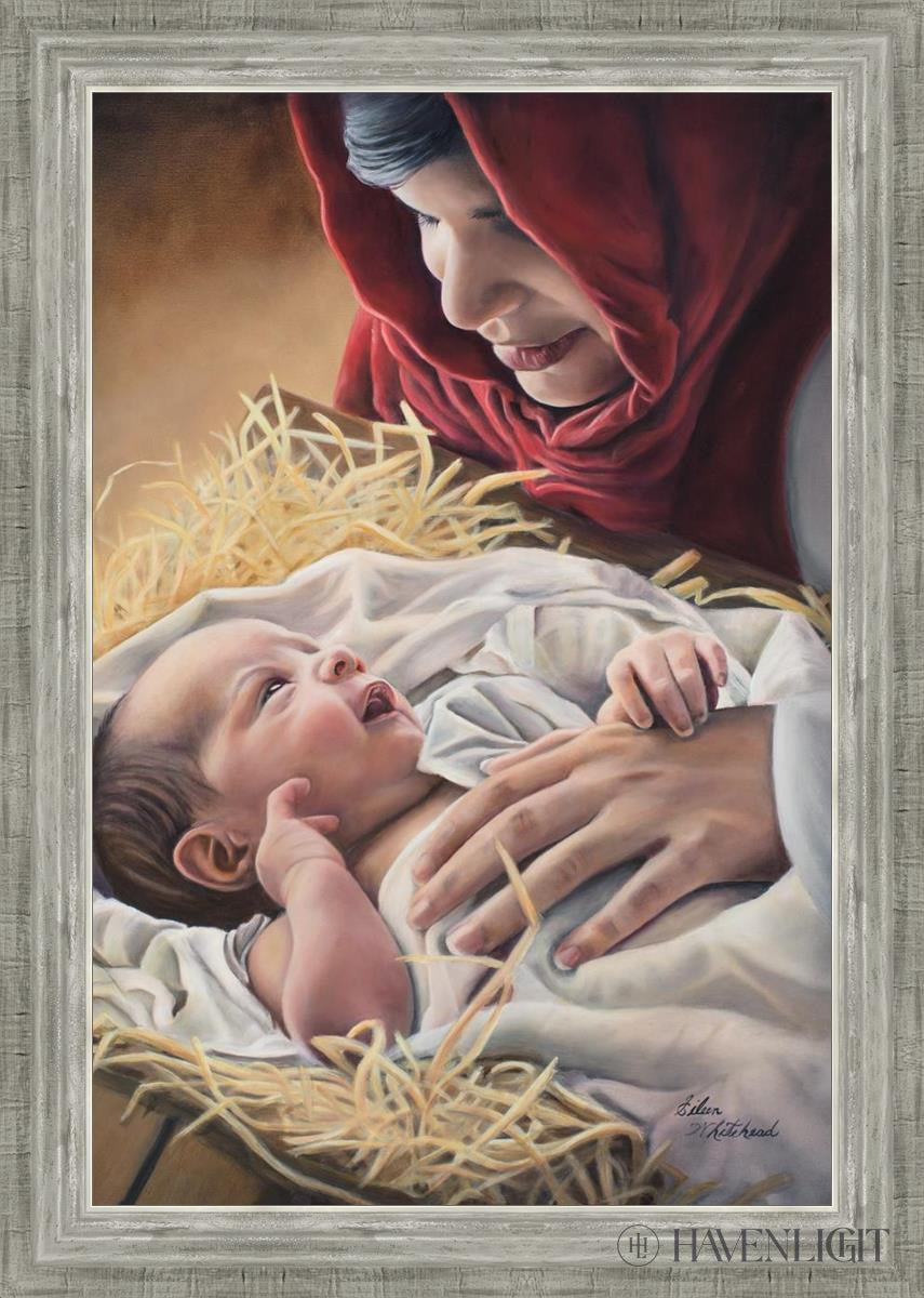 Love Open Edition Canvas / 20 X 30 Silver 24 3/4 34 Art