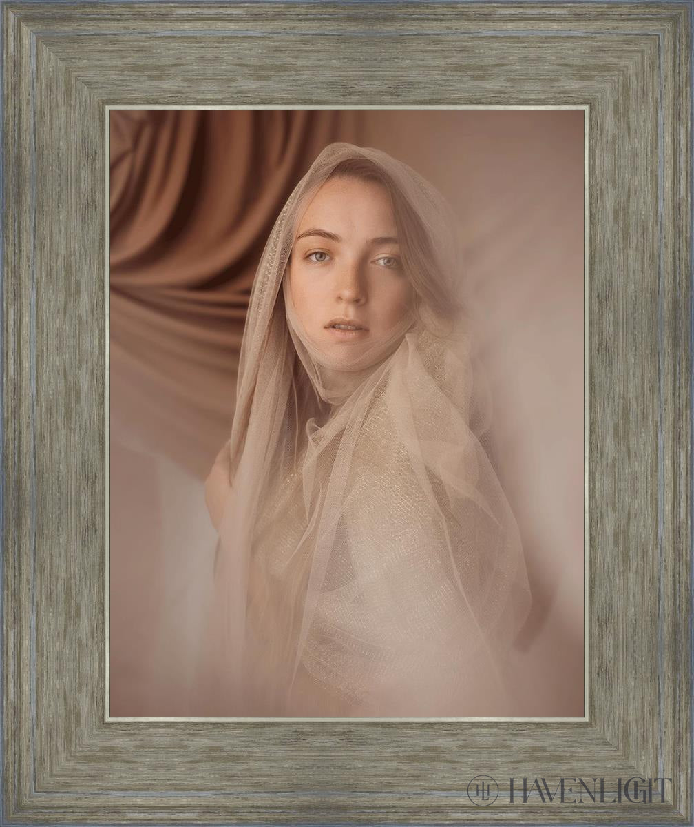 Meeting Ruth Open Edition Print / 11 X 14 Gray 15 3/4 18 Art