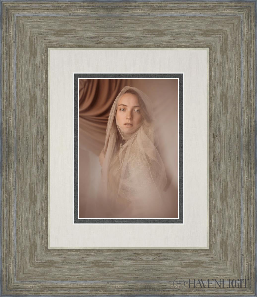 Meeting Ruth Open Edition Print / 5 X 7 Gray 12 3/4 14 Art