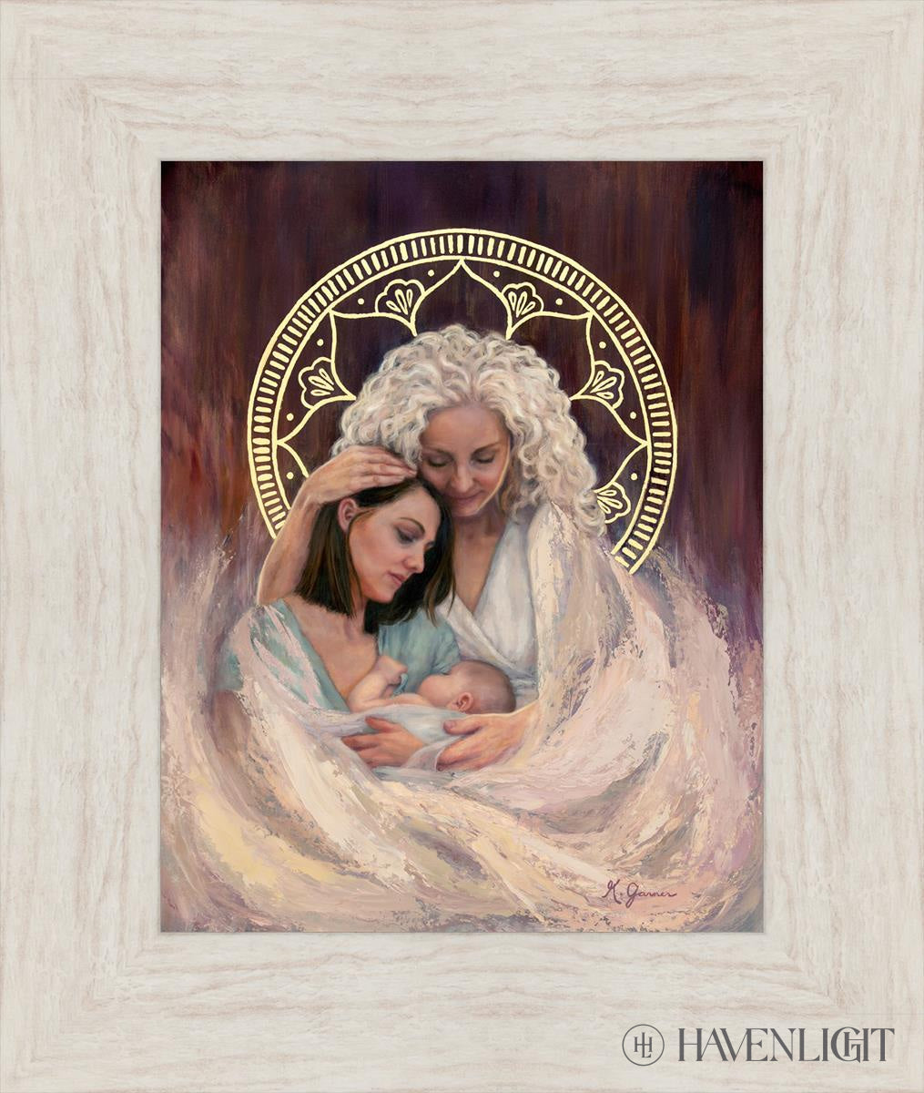 Mothers Embrace Open Edition Print / 11 X 14 Ivory 16 1/2 19 Art