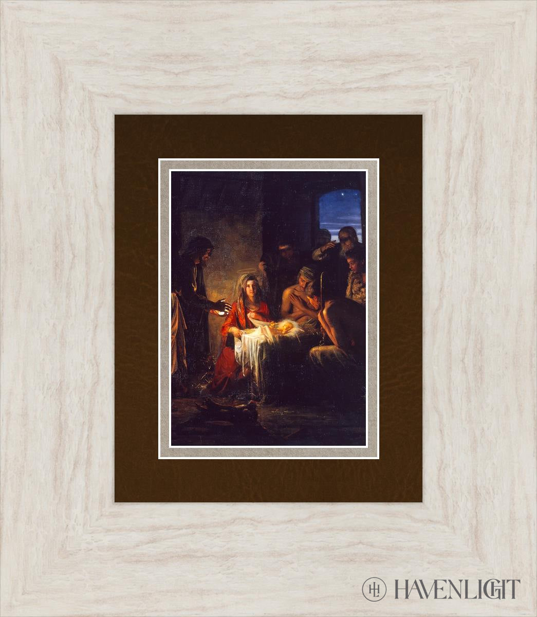 Nativity Open Edition Print / 5 X 7 Ivory 13 1/2 15 Art