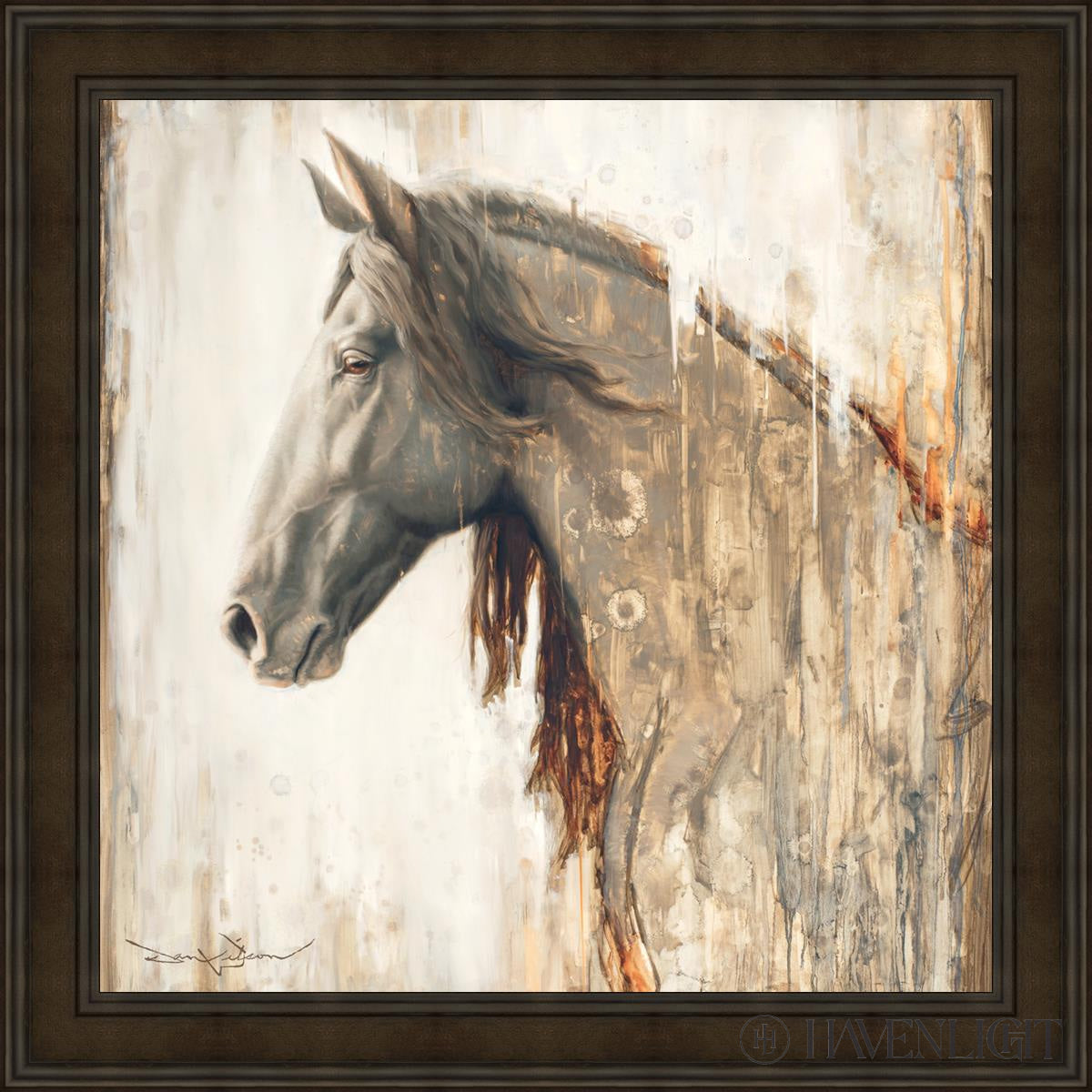 Nobility Open Edition Canvas / 36 X Brown 43 3/4 Art