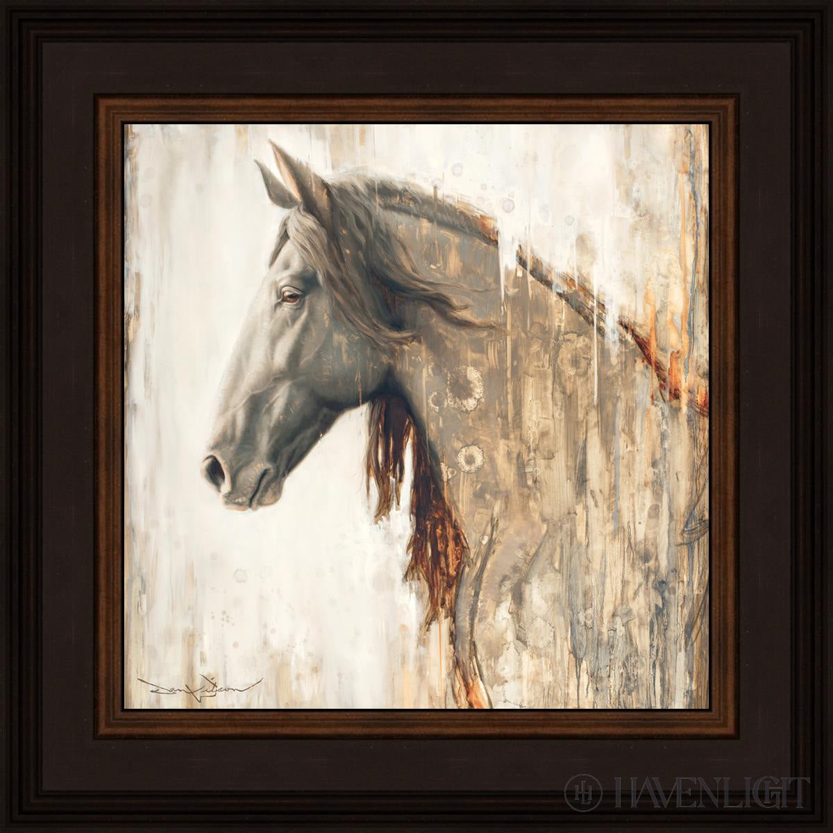 Nobility Open Edition Print / 12 X Brown 16 3/4 Art