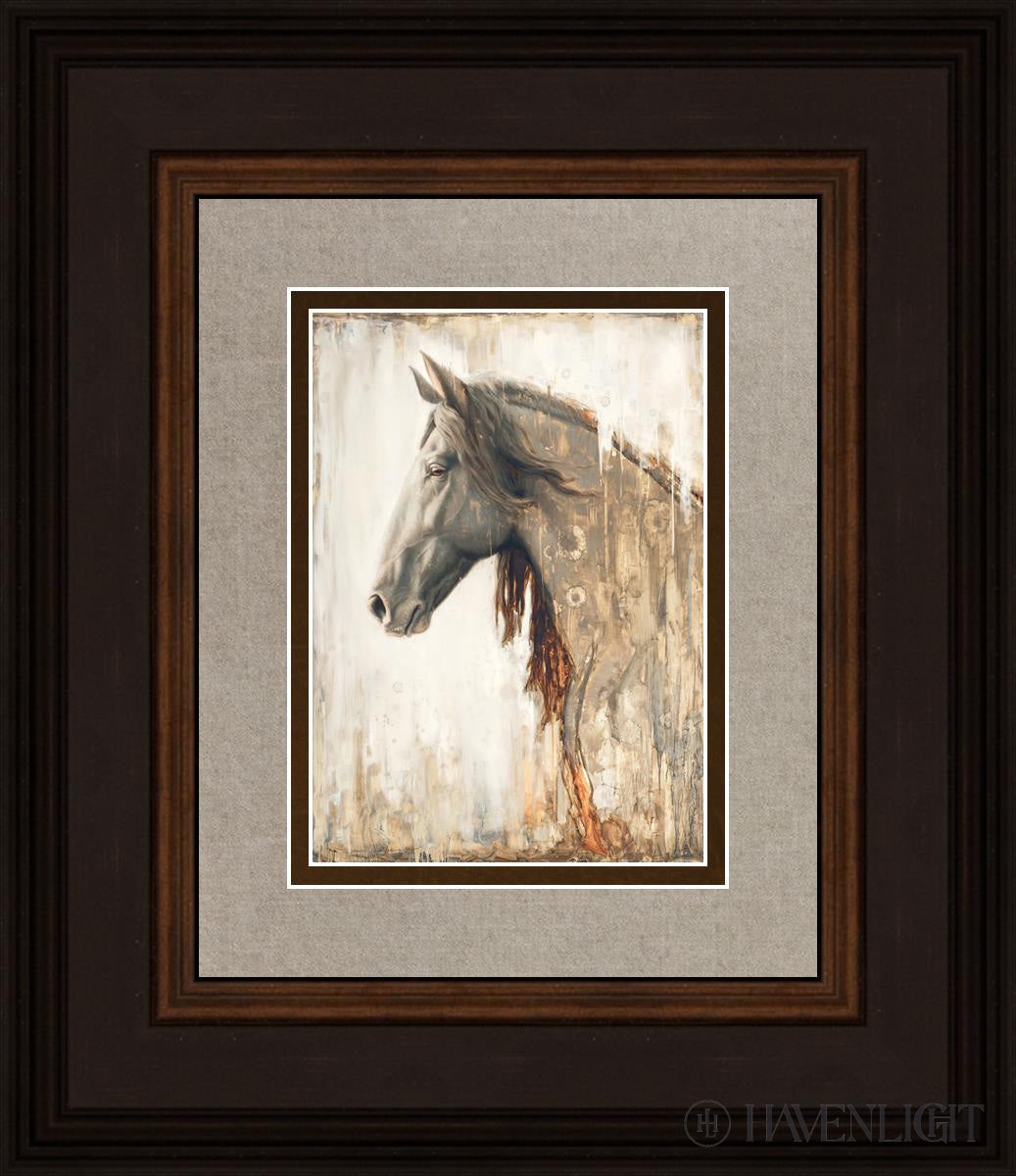 Nobility Open Edition Print / 5 X 7 Brown 12 3/4 14 Art