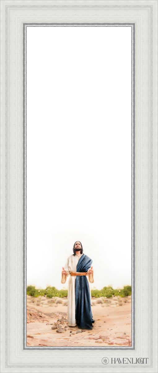 Oh Father Open Edition Canvas / 12 X 36 White 17 3/4 41 Art