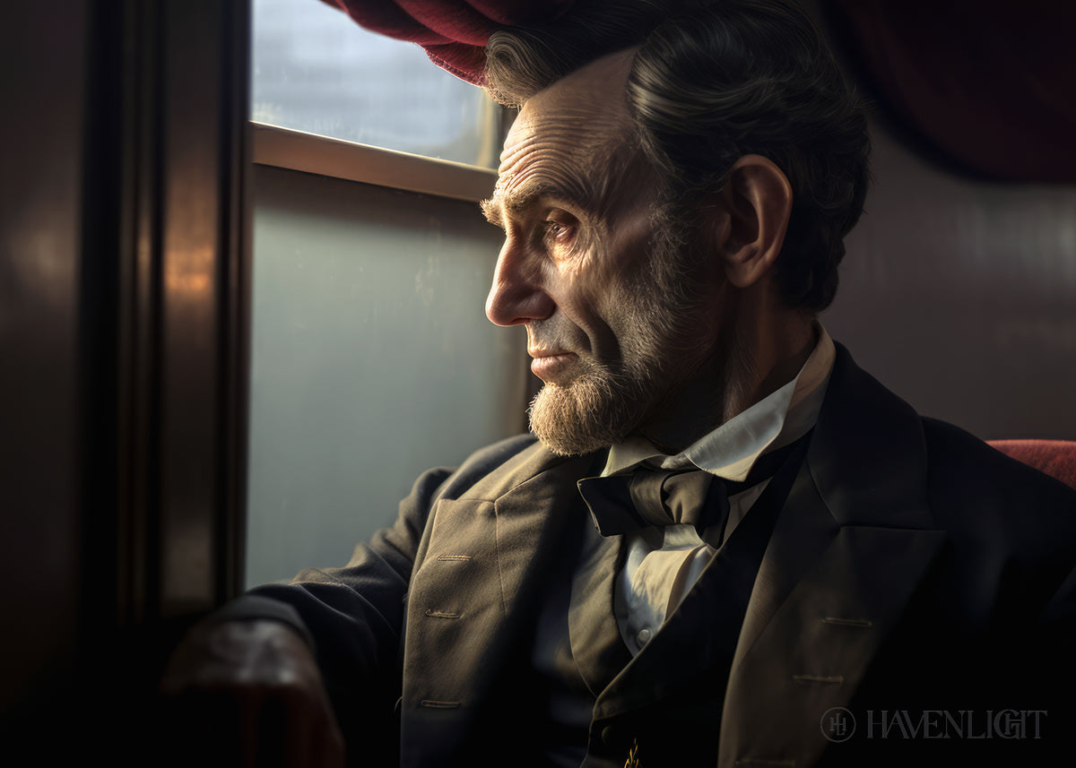 On The Train To Gettysburg Open Edition Print / 7 X 5 Only Art