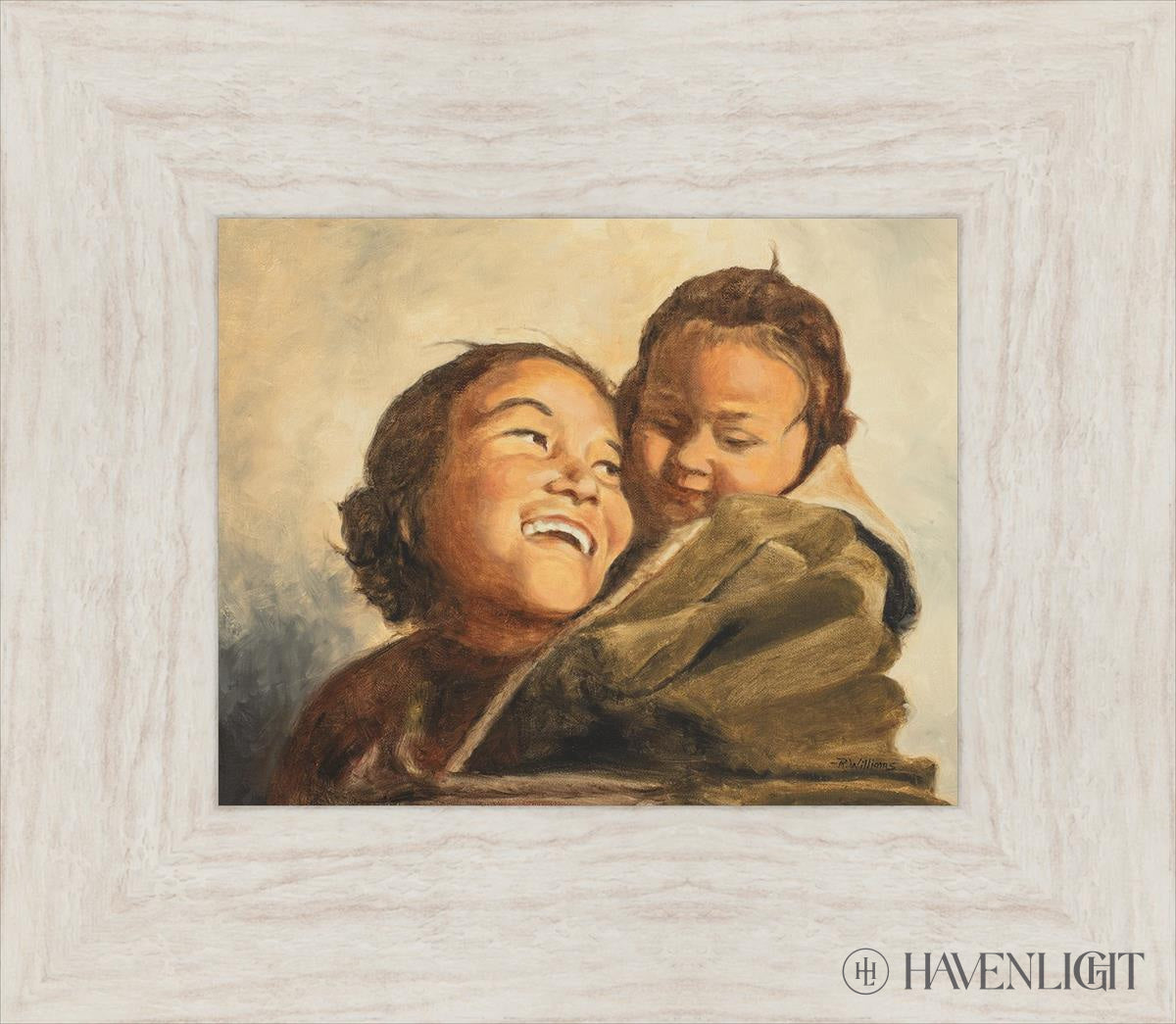 Papoose Open Edition Print / 10 X 8 Ivory 15 1/2 13 Art