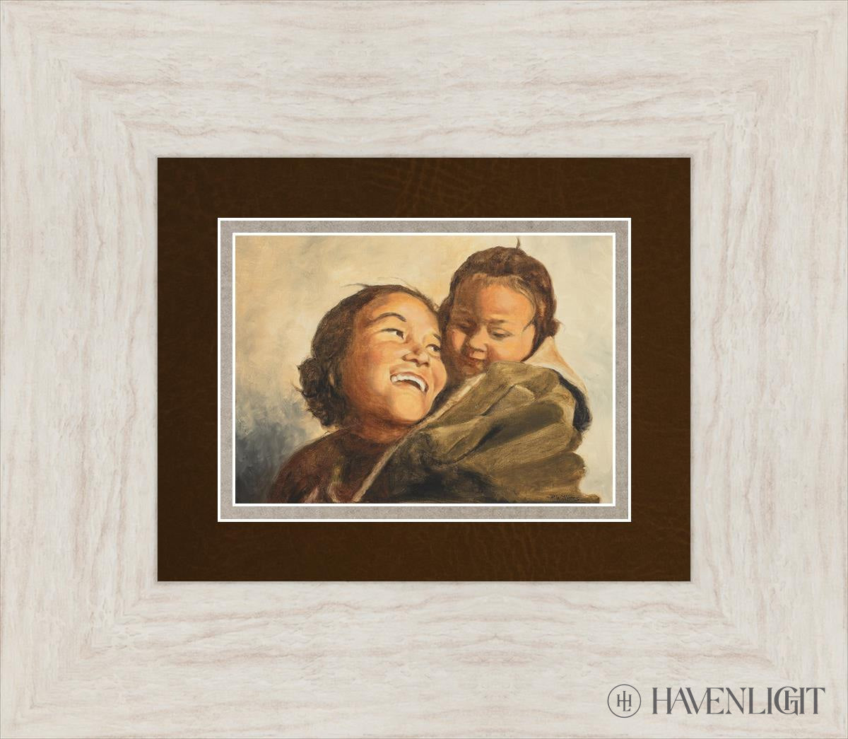 Papoose Open Edition Print / 7 X 5 Ivory 15 1/2 13 Art