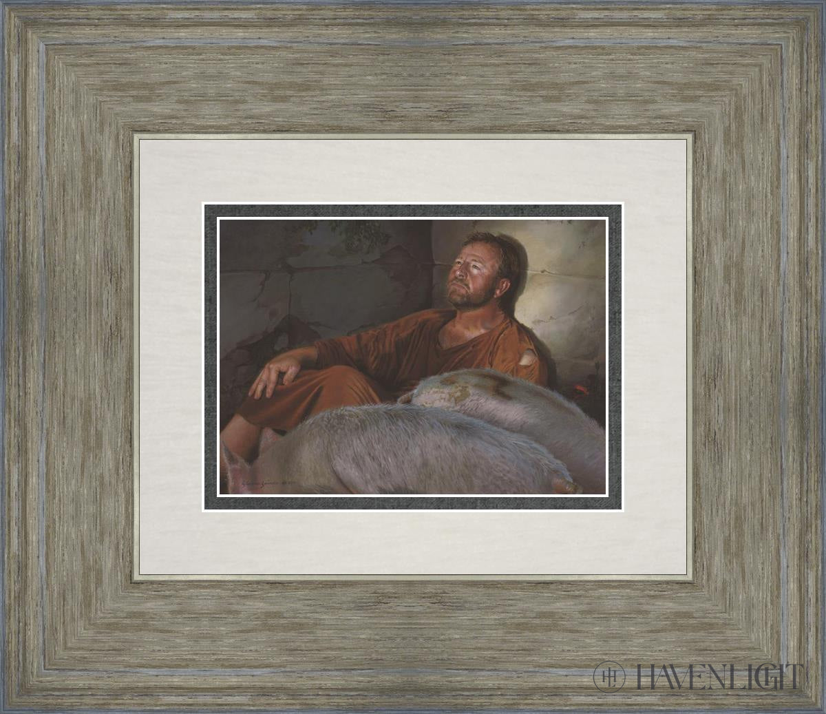 Parable: The Prodigal Son Open Edition Print / 7 X 5 Gray 14 3/4 12 Art