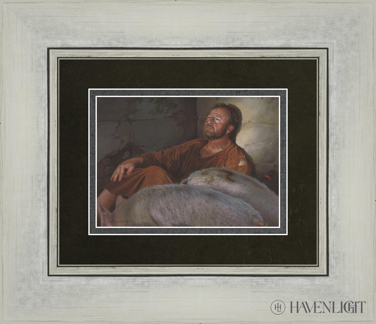Parable: The Prodigal Son Open Edition Print / 7 X 5 Silver 14 1/4 12 Art