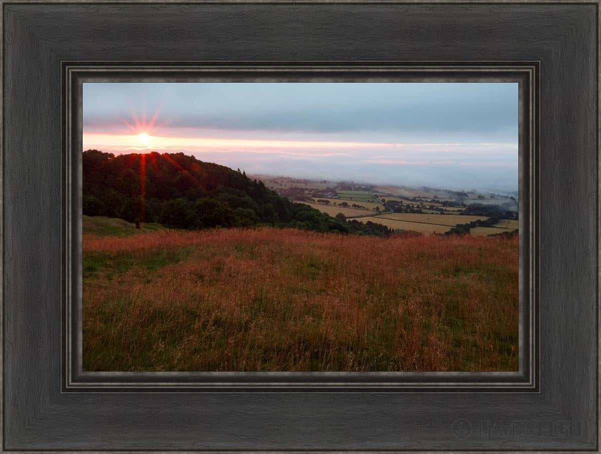 Plate 1 - Malvern Hill Of Prayer Open Edition Canvas / 18 X 12 Black 24 1/2 Art