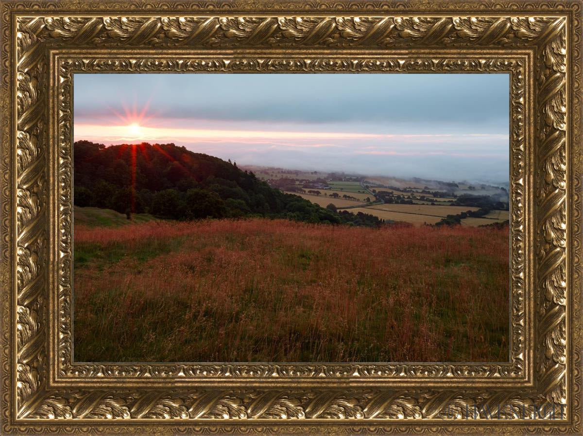 Plate 1 - Malvern Hill Of Prayer Open Edition Canvas / 18 X 12 Gold 23 3/4 17 Art