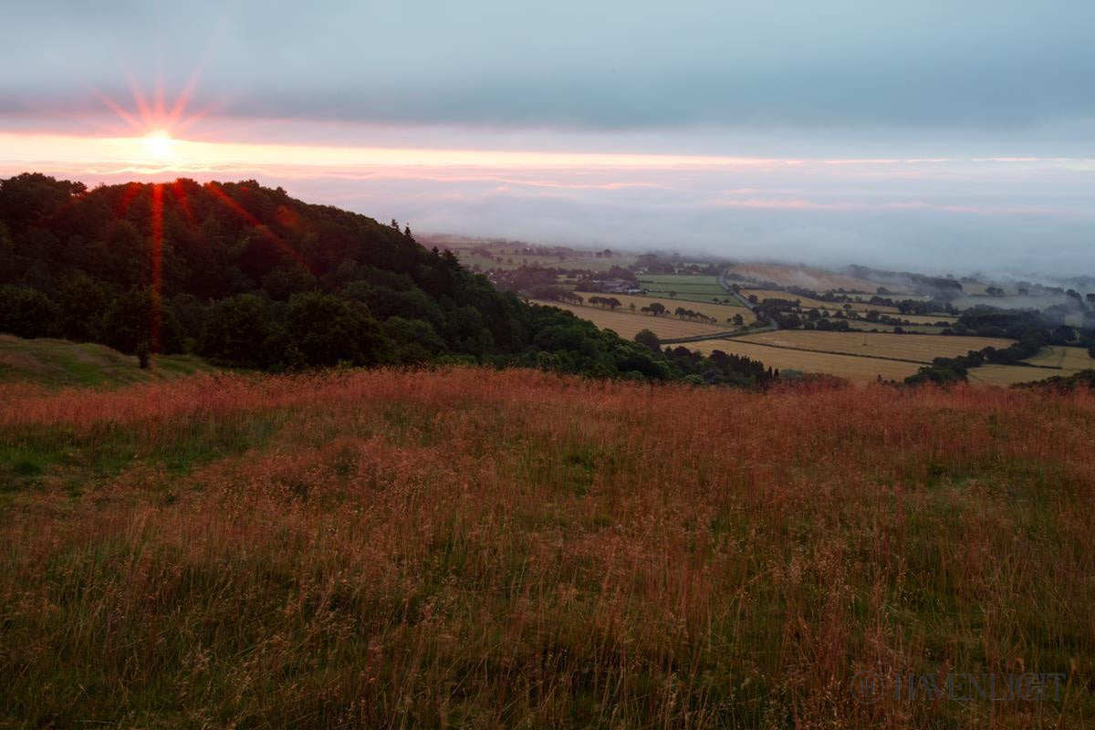 Plate 1 - Malvern Hill Of Prayer Open Edition Canvas / 18 X 12 Rolled In Tube Art