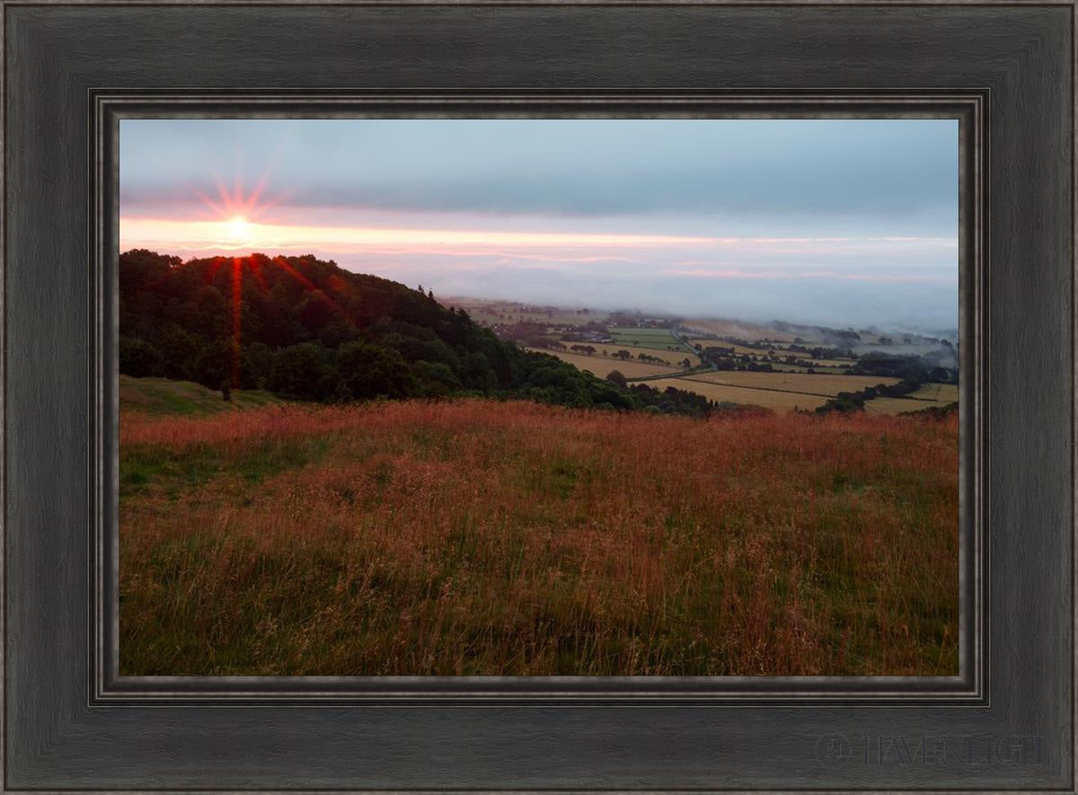 Plate 1 - Malvern Hill Of Prayer Open Edition Canvas / 24 X 16 Black 30 1/2 22 Art