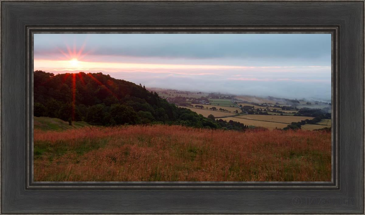 Plate 1 - Malvern Hill Of Prayer Open Edition Canvas / 30 X 15 Black 36 1/2 21 Art