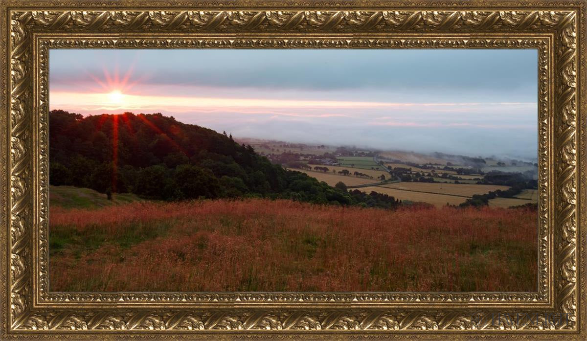 Plate 1 - Malvern Hill Of Prayer Open Edition Canvas / 30 X 15 Gold 35 3/4 20 Art