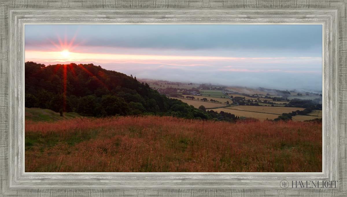 Plate 1 - Malvern Hill Of Prayer Open Edition Canvas / 30 X 15 Silver 34 3/4 19 Art