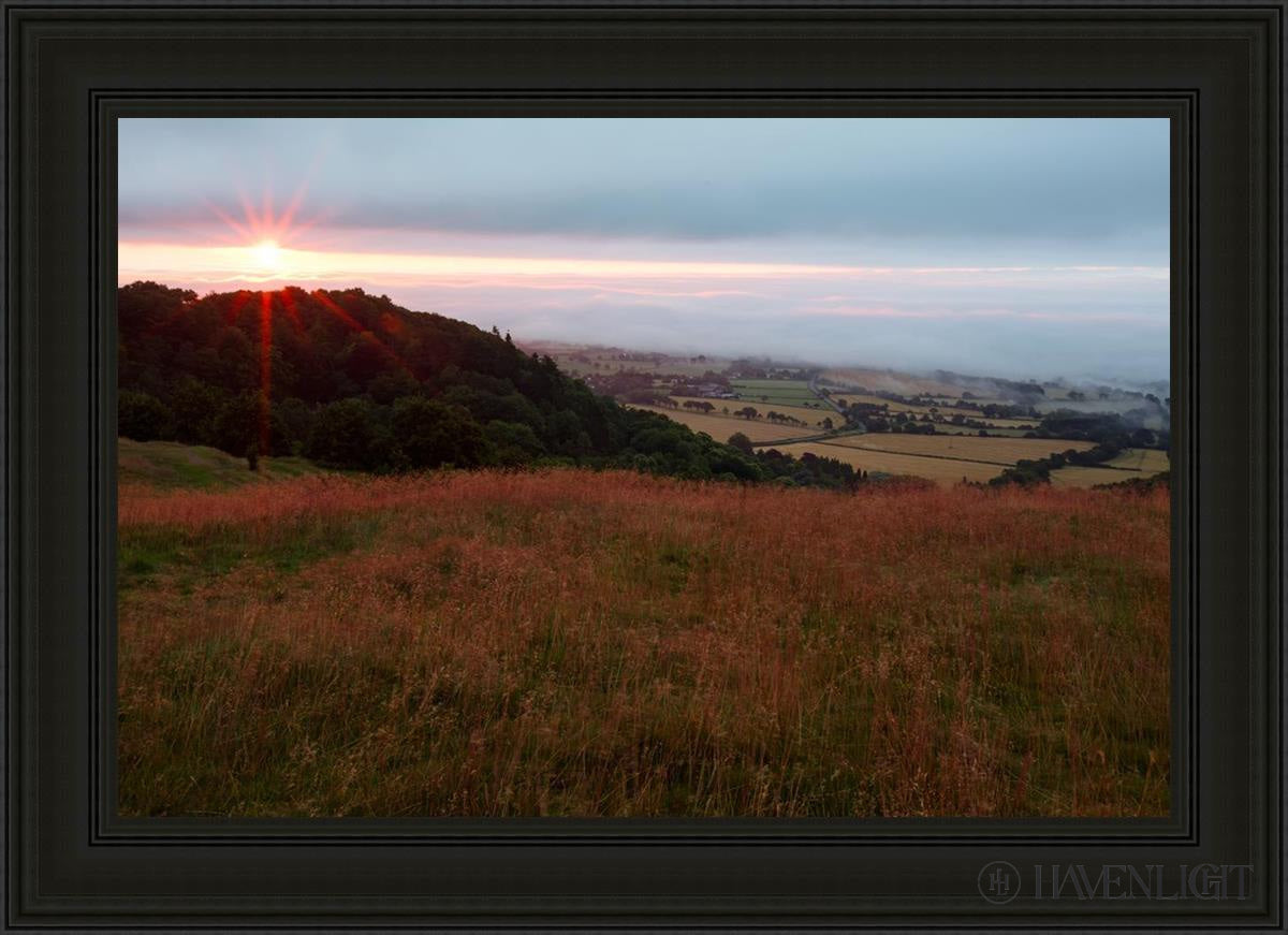 Plate 1 - Malvern Hill Of Prayer Open Edition Canvas / 36 X 24 Black 43 3/4 31 Art