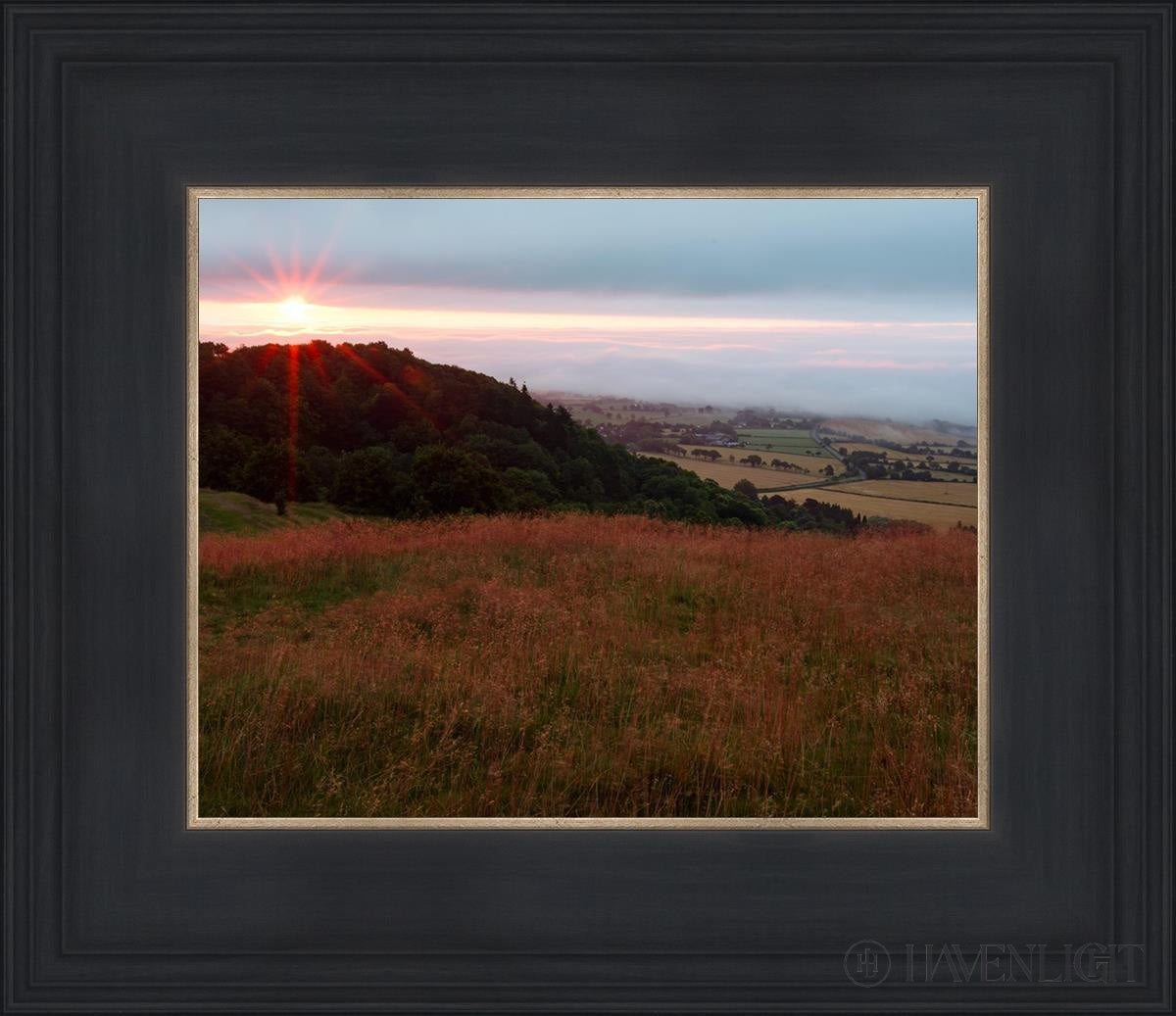 Plate 1 - Malvern Hill Of Prayer Open Edition Print / 10 X 8 Black 14 3/4 12 Art