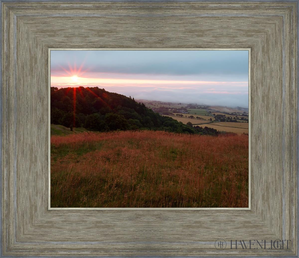 Plate 1 - Malvern Hill Of Prayer Open Edition Print / 10 X 8 Gray 14 3/4 12 Art