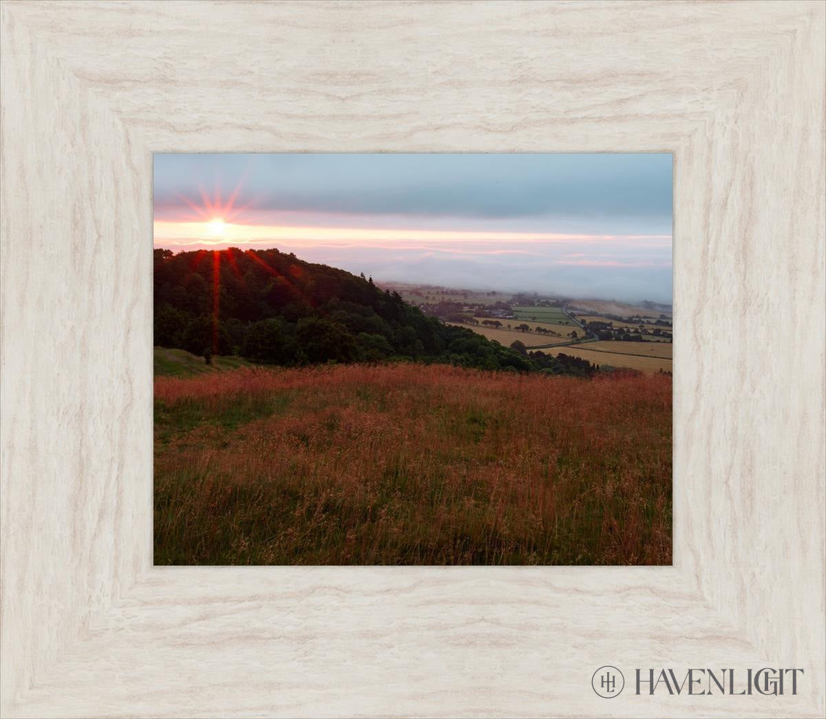 Plate 1 - Malvern Hill Of Prayer Open Edition Print / 10 X 8 Ivory 15 1/2 13 Art