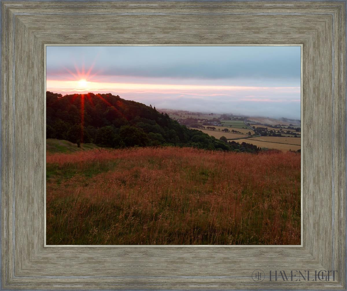 Plate 1 - Malvern Hill Of Prayer Open Edition Print / 14 X 11 Gray 18 3/4 15 Art