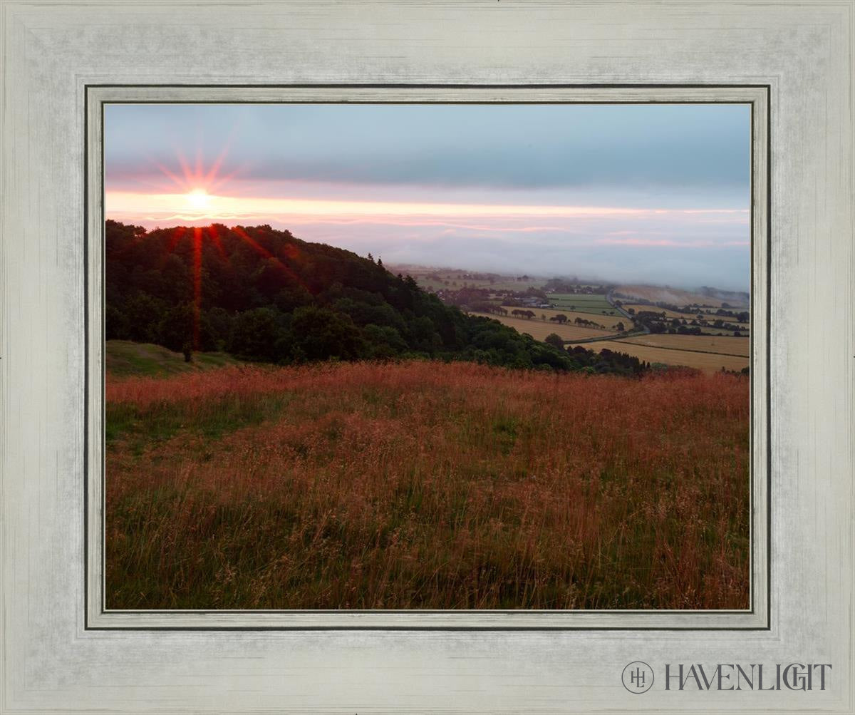 Plate 1 - Malvern Hill Of Prayer Open Edition Print / 14 X 11 Silver 18 1/4 15 Art