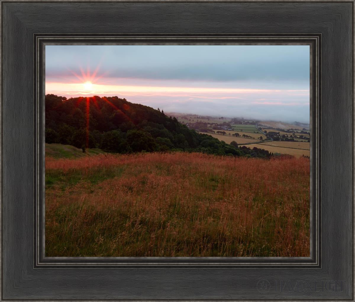 Plate 1 - Malvern Hill Of Prayer Open Edition Print / 20 X 16 Black 26 1/2 22 Art