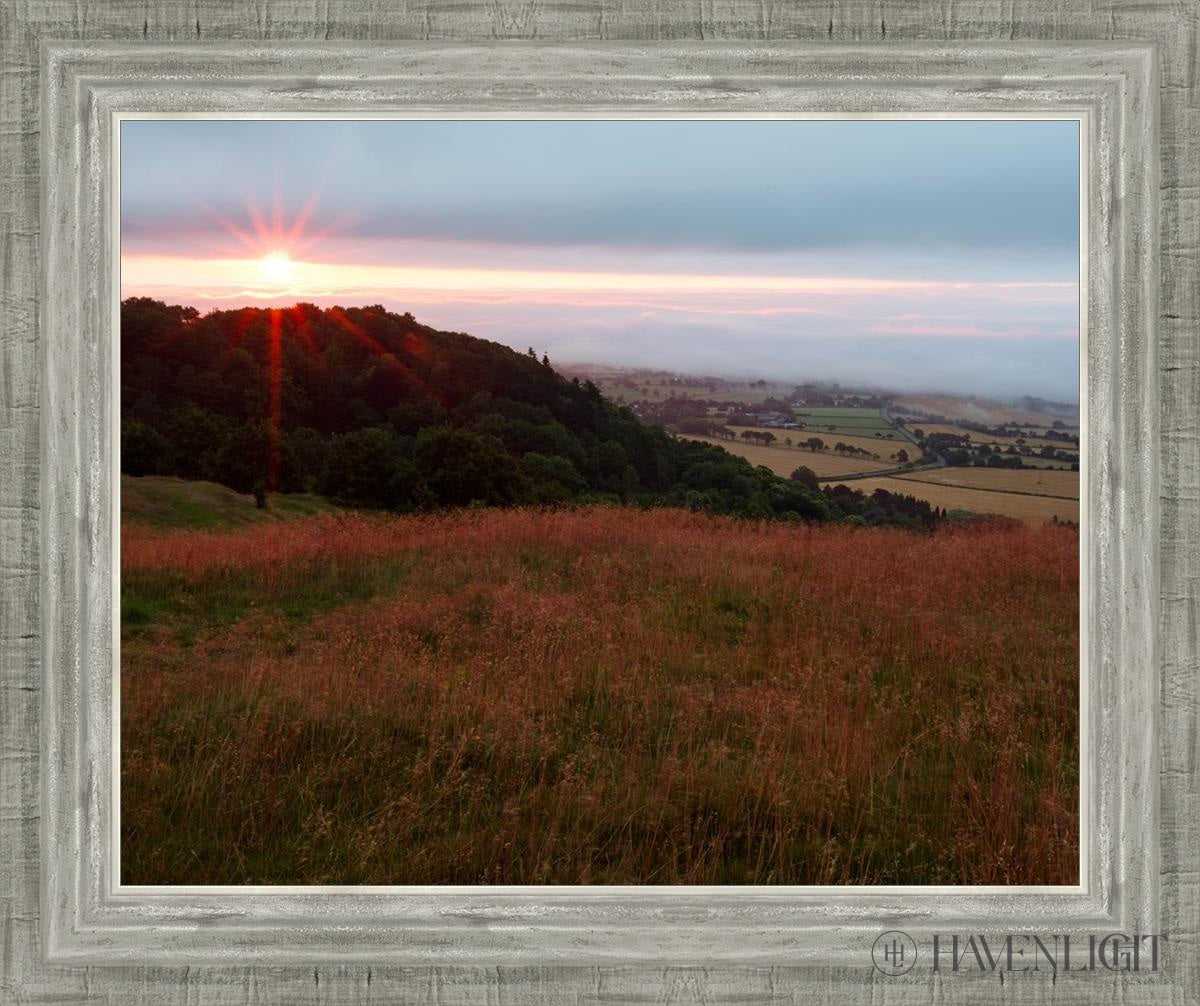 Plate 1 - Malvern Hill Of Prayer Open Edition Print / 20 X 16 Silver 24 3/4 Art