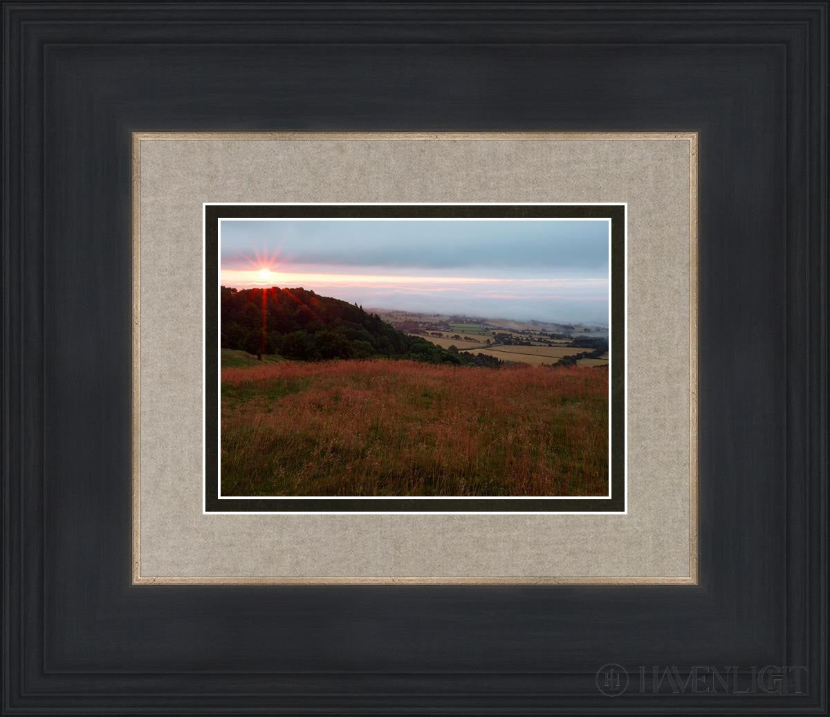 Plate 1 - Malvern Hill Of Prayer Open Edition Print / 7 X 5 Black 14 3/4 12 Art