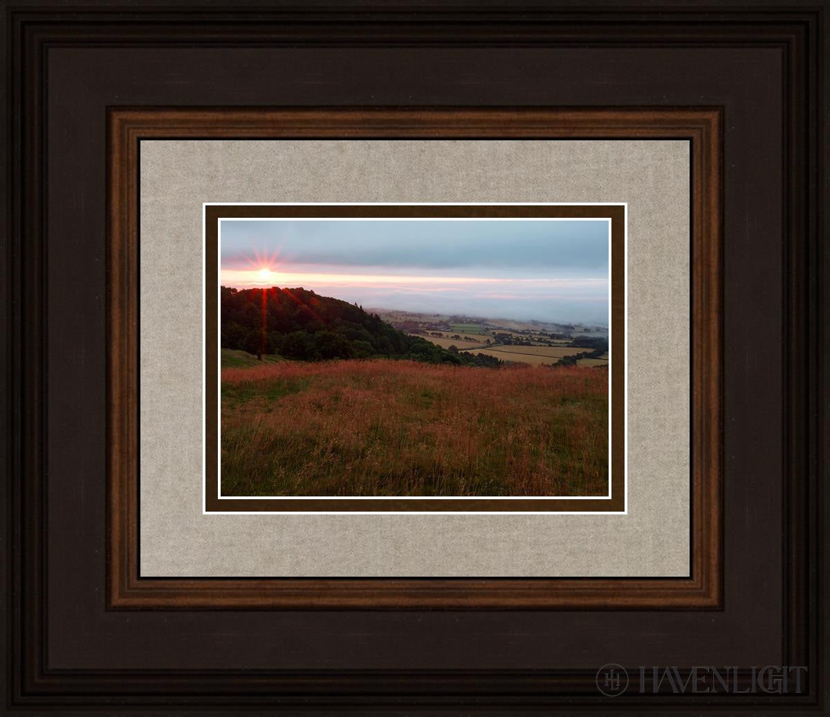 Plate 1 - Malvern Hill Of Prayer Open Edition Print / 7 X 5 Brown 14 3/4 12 Art