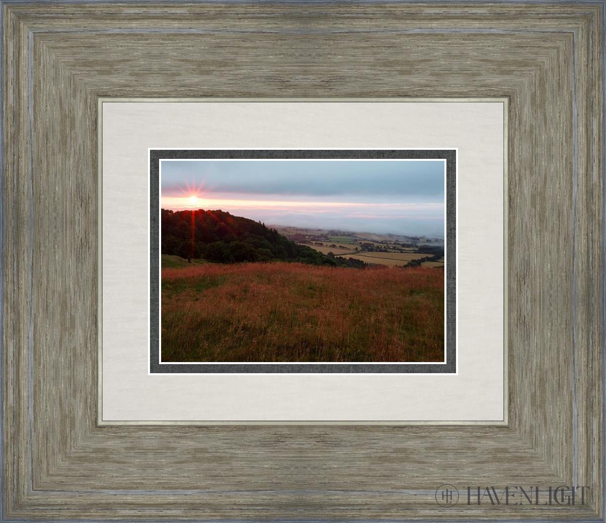 Plate 1 - Malvern Hill Of Prayer Open Edition Print / 7 X 5 Gray 14 3/4 12 Art