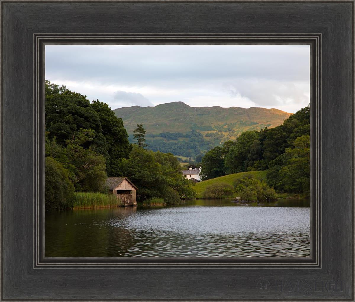 Plate 1 - Rydal Water Cottage Open Edition Print / 20 X 16 Black 26 1/2 22 Art