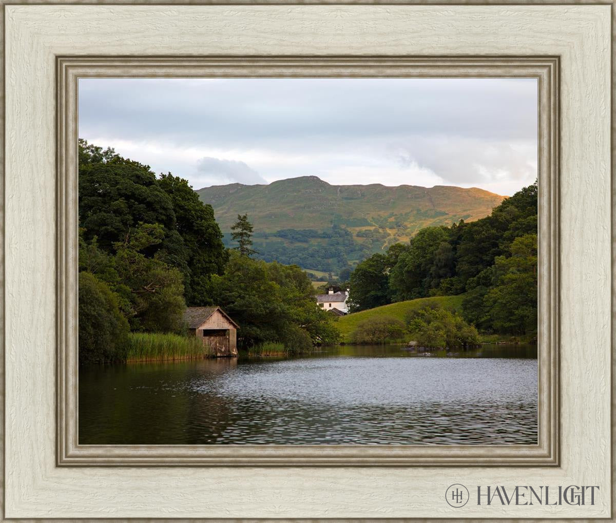 Plate 1 - Rydal Water Cottage Open Edition Print / 20 X 16 Ivory 26 1/2 22 Art
