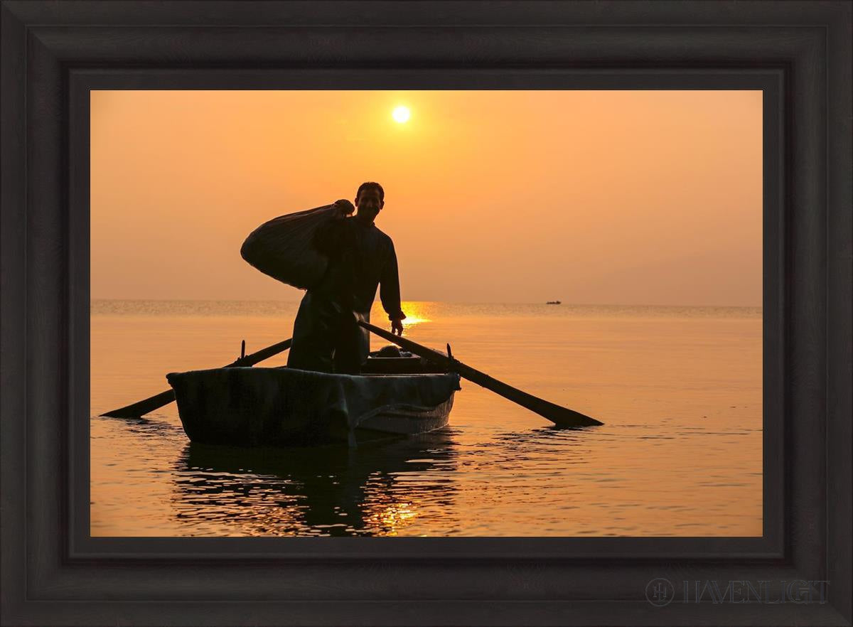 Plate 10 - Fishers Of Men Series 4 Open Edition Canvas / 30 X 20 Brown 37 3/4 27 Art