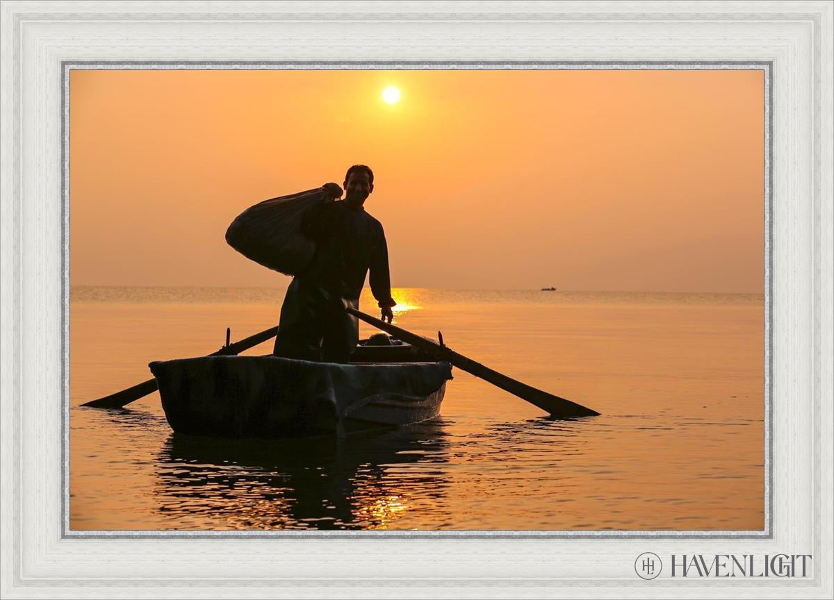 Plate 10 - Fishers Of Men Series 4 Open Edition Canvas / 30 X 20 White 35 3/4 25 Art