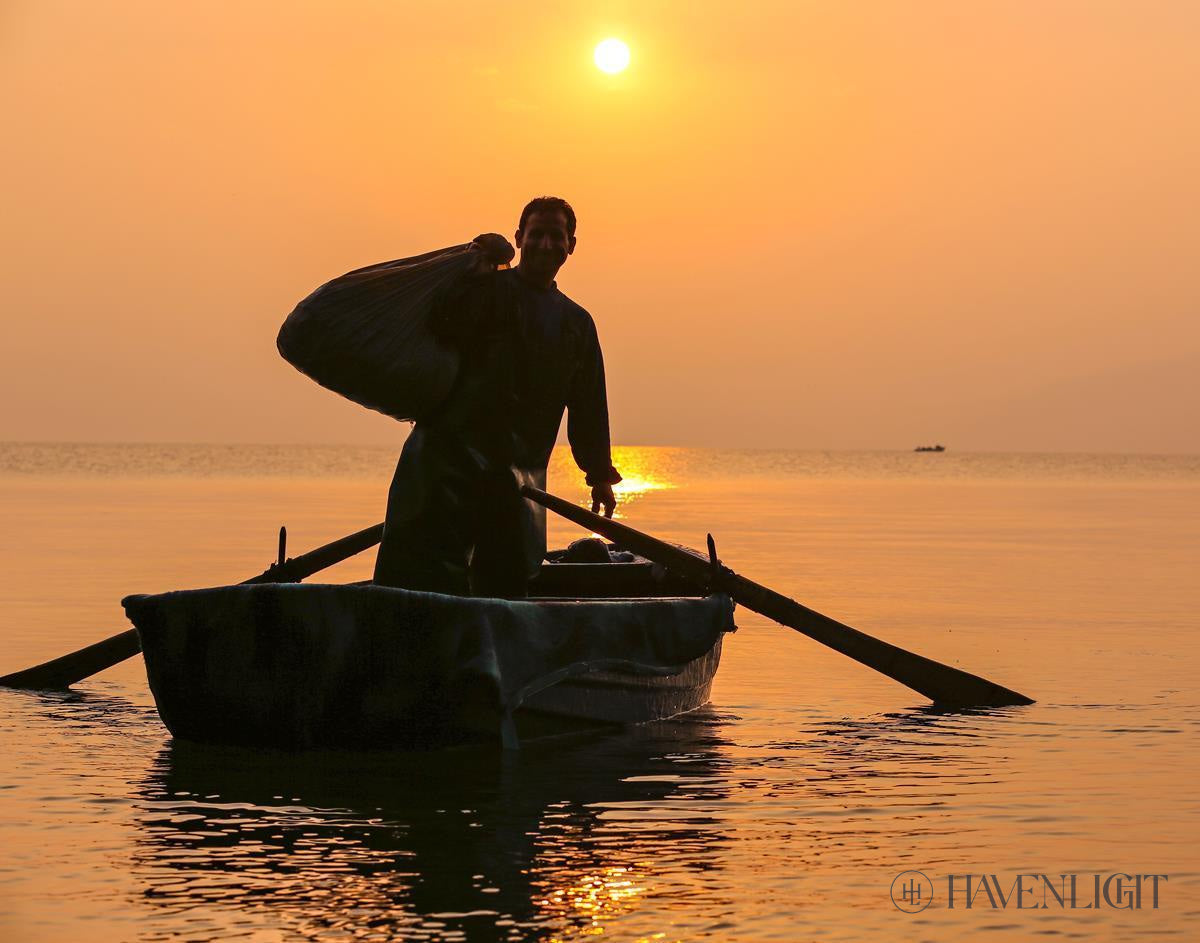 Plate 10 - Fishers Of Men Series 4 Open Edition Print / 14 X 11 Only Art