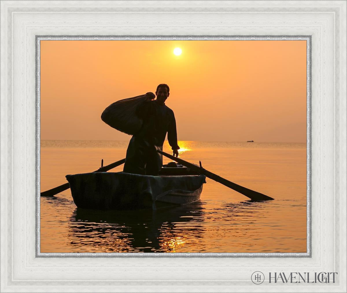 Plate 10 - Fishers Of Men Series 4 Open Edition Print / 20 X 16 White 25 3/4 21 Art