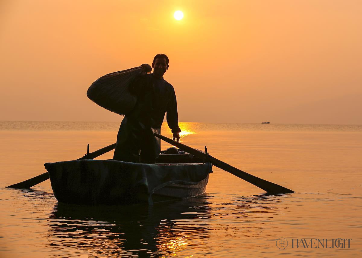Plate 10 - Fishers Of Men Series 4 Open Edition Print / 7 X 5 Only Art