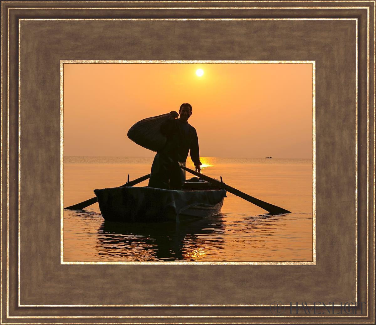 Plate 10 - Fishers Of Men Series 4 Open Edition Print / X 8 Gold 14 3/4 12 Art