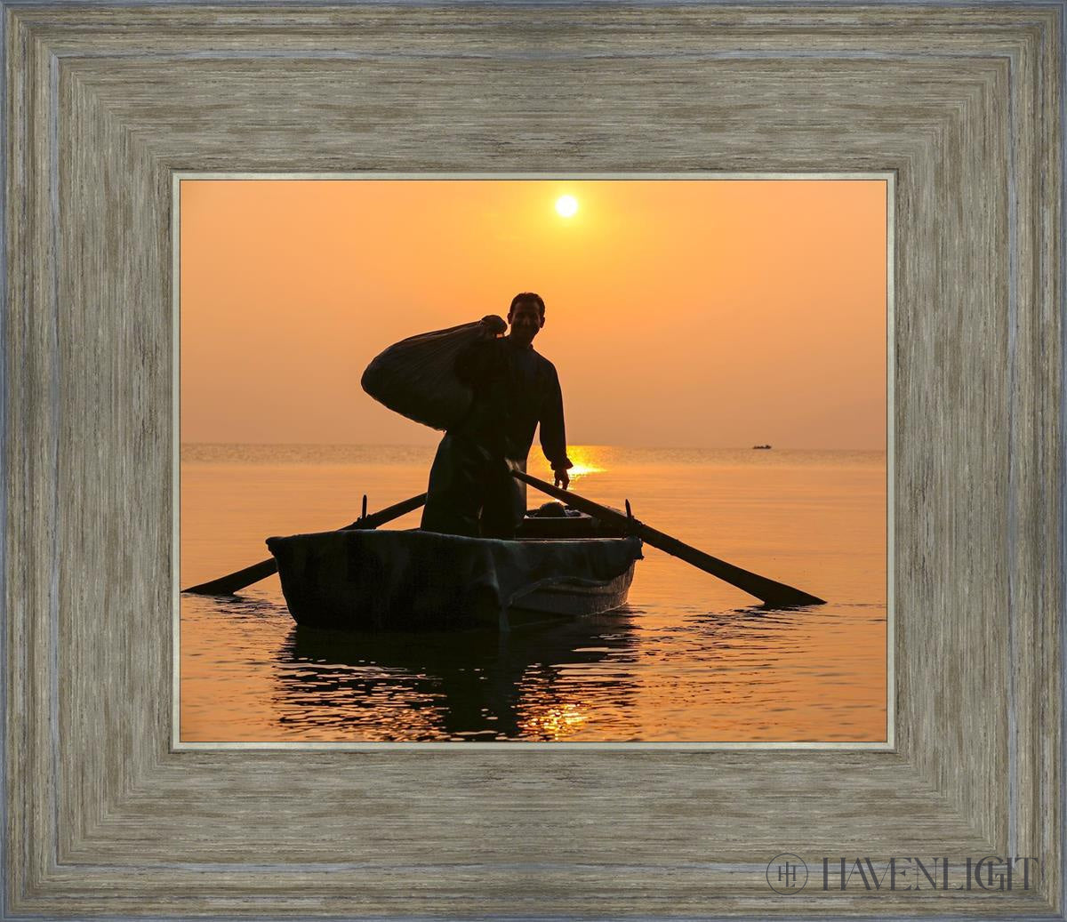 Plate 10 - Fishers Of Men Series 4 Open Edition Print / X 8 Gray 14 3/4 12 Art