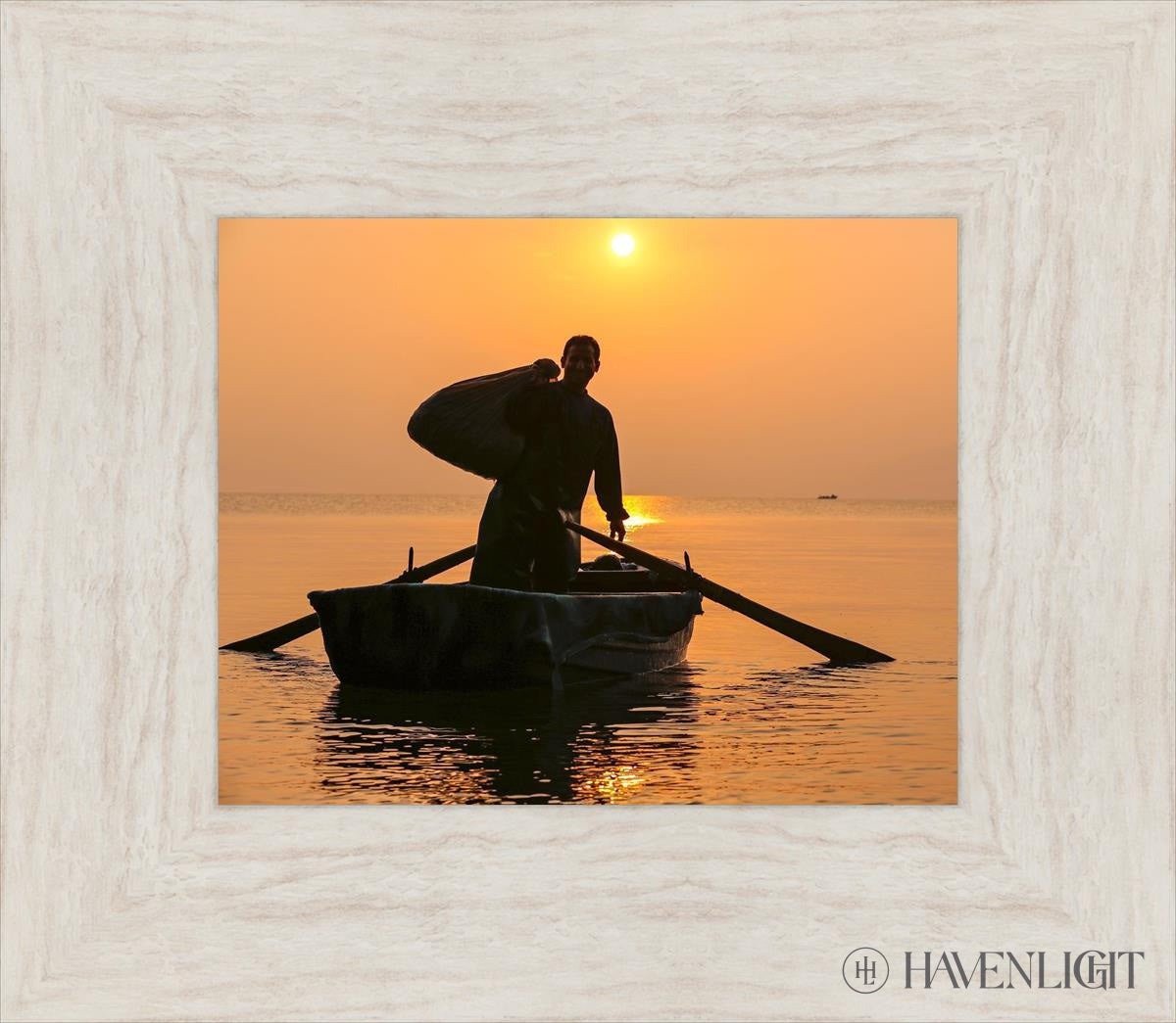 Plate 10 - Fishers Of Men Series 4 Open Edition Print / X 8 Ivory 15 1/2 13 Art