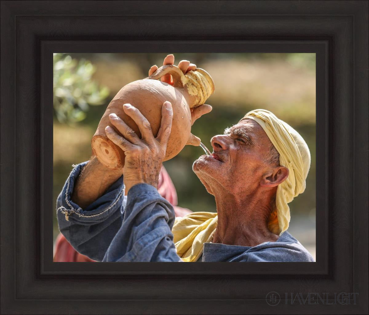 Plate 12 - The Shepherd Thirsts Open Edition Print / 20 X 16 Brown 27 3/4 23 Art