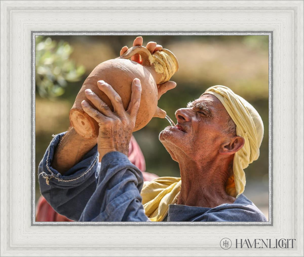 Plate 12 - The Shepherd Thirsts Open Edition Print / 20 X 16 White 25 3/4 21 Art