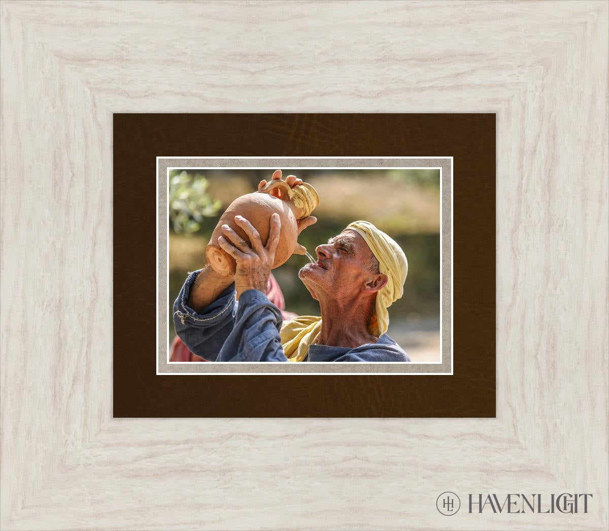 Plate 12 - The Shepherd Thirsts Open Edition Print / 7 X 5 Ivory 15 1/2 13 Art