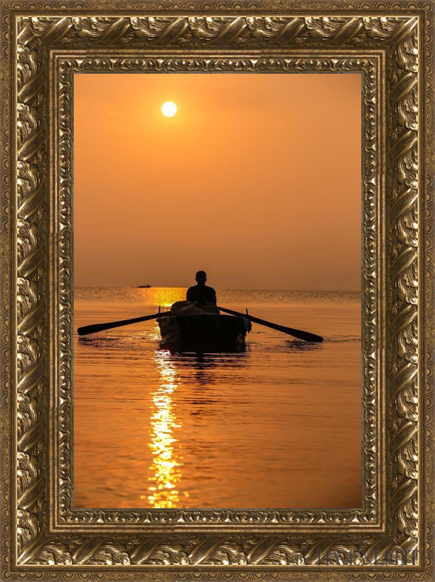 Plate 7 - Fishers Of Men Series 2 Open Edition Canvas / 12 X 18 Gold 17 3/4 23 Art