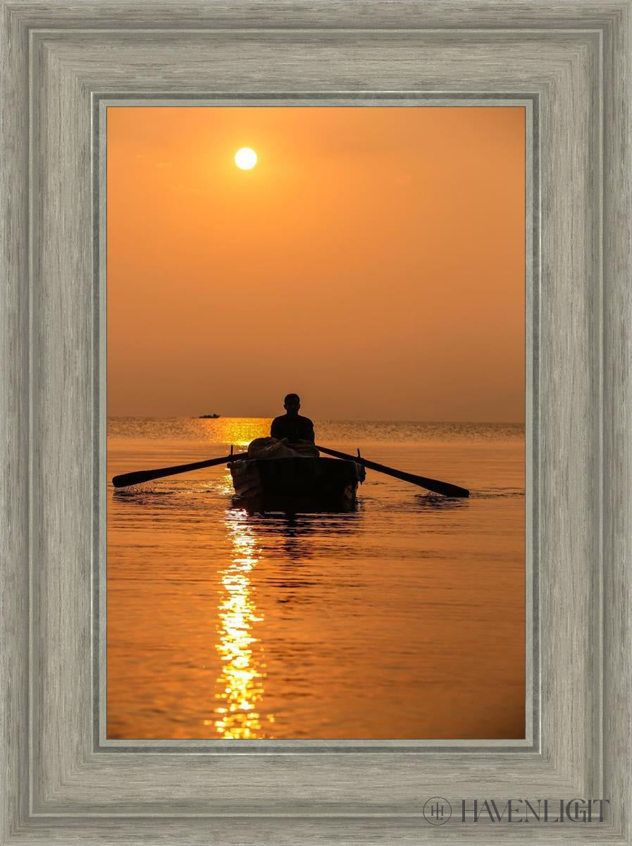 Plate 7 - Fishers Of Men Series 2 Open Edition Canvas / 12 X 18 Gray 17 3/4 23 Art