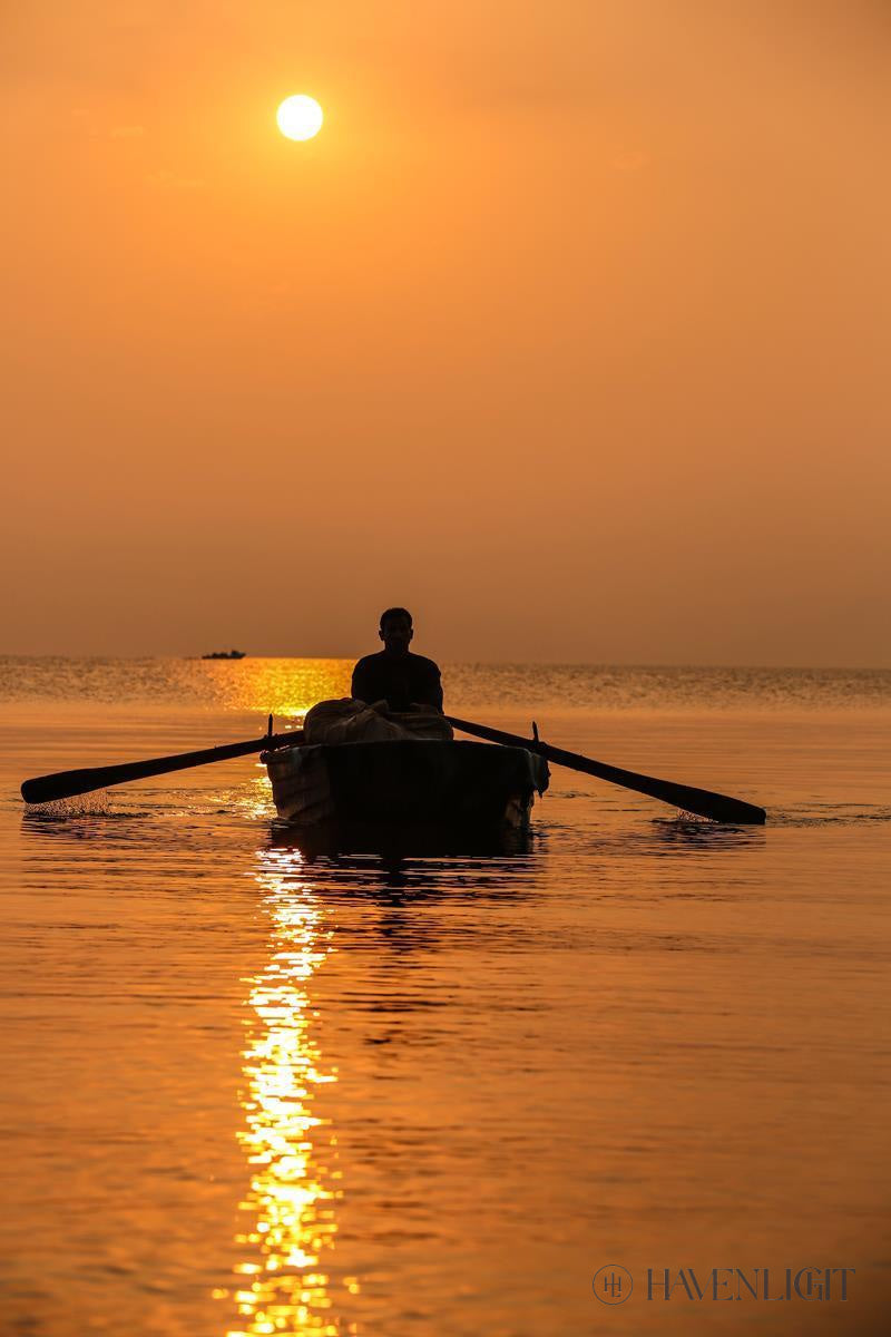 Plate 7 - Fishers Of Men Series 2 Open Edition Canvas / 12 X 18 Rolled In Tube Art